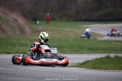 9 & 10/03/2024 : 1ère manche du Championnat du Sud au circuit d’Aigues-Vives (photos Stéphane Agnus) 2024 — karting
