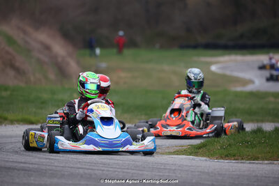 9 & 10/03/2024 : 1ère manche du Championnat du Sud au circuit d’Aigues-Vives (photos Stéphane Agnus) 2024 — karting