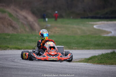 9 & 10/03/2024 : 1ère manche du Championnat du Sud au circuit d’Aigues-Vives (photos Stéphane Agnus) 2024 — karting