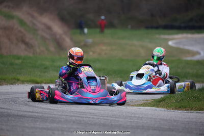 9 & 10/03/2024 : 1ère manche du Championnat du Sud au circuit d’Aigues-Vives (photos Stéphane Agnus) 2024 — karting