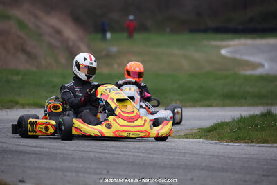 9 & 10/03/2024 : 1ère manche du Championnat du Sud au circuit d’Aigues-Vives (photos Stéphane Agnus) 2024 — karting