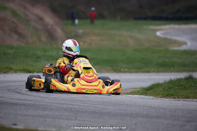 9 & 10/03/2024 : 1ère manche du Championnat du Sud au circuit d’Aigues-Vives (photos Stéphane Agnus) 2024 — karting