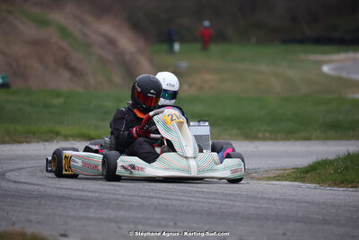 9 & 10/03/2024 : 1ère manche du Championnat du Sud au circuit d’Aigues-Vives (photos Stéphane Agnus) 2024 — karting