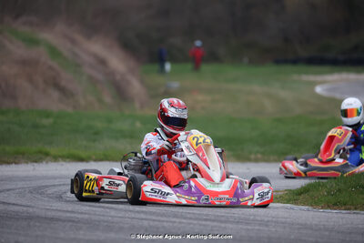 9 & 10/03/2024 : 1ère manche du Championnat du Sud au circuit d’Aigues-Vives (photos Stéphane Agnus) 2024 — karting