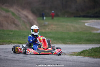 9 & 10/03/2024 : 1ère manche du Championnat du Sud au circuit d’Aigues-Vives (photos Stéphane Agnus) 2024 — karting