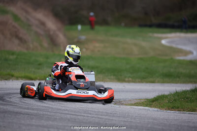 9 & 10/03/2024 : 1ère manche du Championnat du Sud au circuit d’Aigues-Vives (photos Stéphane Agnus) 2024 — karting