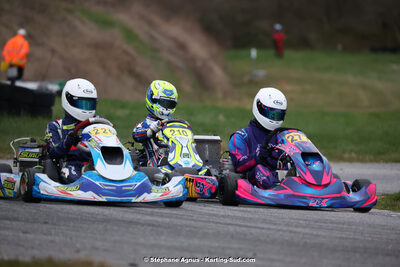 9 & 10/03/2024 : 1ère manche du Championnat du Sud au circuit d’Aigues-Vives (photos Stéphane Agnus) 2024 — karting