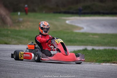 9 & 10/03/2024 : 1ère manche du Championnat du Sud au circuit d’Aigues-Vives (photos Stéphane Agnus) 2024 — karting