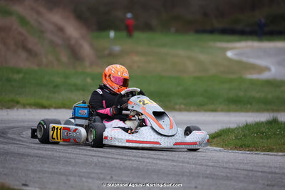 9 & 10/03/2024 : 1ère manche du Championnat du Sud au circuit d’Aigues-Vives (photos Stéphane Agnus) 2024 — karting