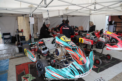 9 & 10/03/2024 : 1ère manche du Championnat du Sud au circuit d’Aigues-Vives (photos Stéphane Agnus) 2024 — karting