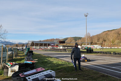 9 & 10/03/2024 : 1ère manche du Championnat du Sud au circuit d’Aigues-Vives (photos Stéphane Agnus) 2024 — karting