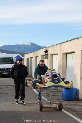 9 & 10/03/2024 : 1ère manche du Championnat du Sud au circuit d’Aigues-Vives (photos Stéphane Agnus) 2024 — karting