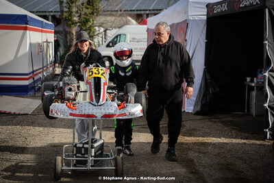 9 & 10/03/2024 : 1ère manche du Championnat du Sud au circuit d’Aigues-Vives (photos Stéphane Agnus) 2024 — karting