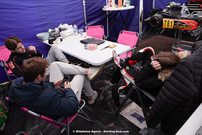 9 & 10/03/2024 : 1ère manche du Championnat du Sud au circuit d’Aigues-Vives (photos Stéphane Agnus) 2024 — karting