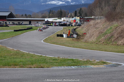 9 & 10/03/2024 : 1ère manche du Championnat du Sud au circuit d’Aigues-Vives (photos Stéphane Agnus) 2024 — karting
