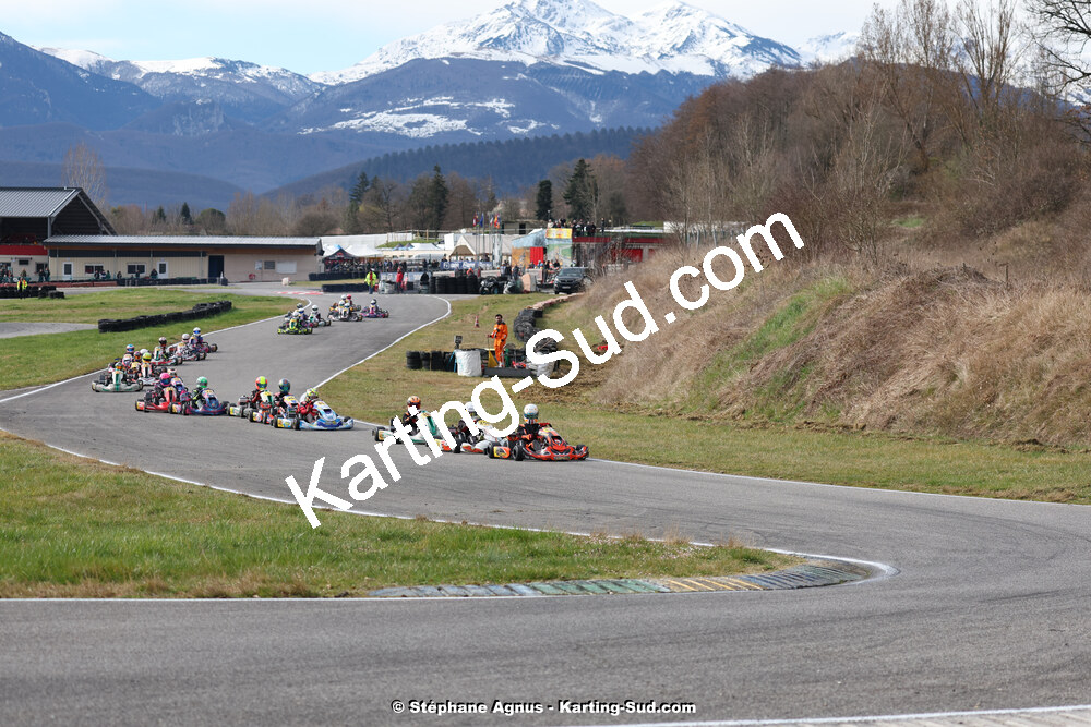 9 & 10/03/2024 : 1ère manche du Championnat du Sud au circuit d’Aigues-Vives (photos Stéphane Agnus) 2024 — karting