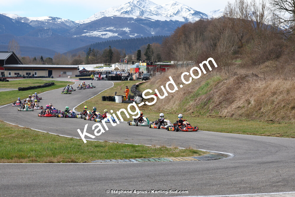 9 & 10/03/2024 : 1ère manche du Championnat du Sud au circuit d’Aigues-Vives (photos Stéphane Agnus) 2024 — karting