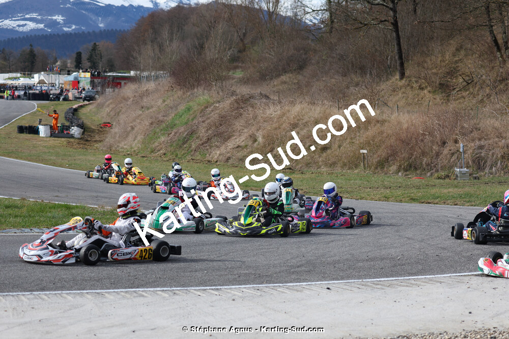 9 & 10/03/2024 : 1ère manche du Championnat du Sud au circuit d’Aigues-Vives (photos Stéphane Agnus) 2024 — karting