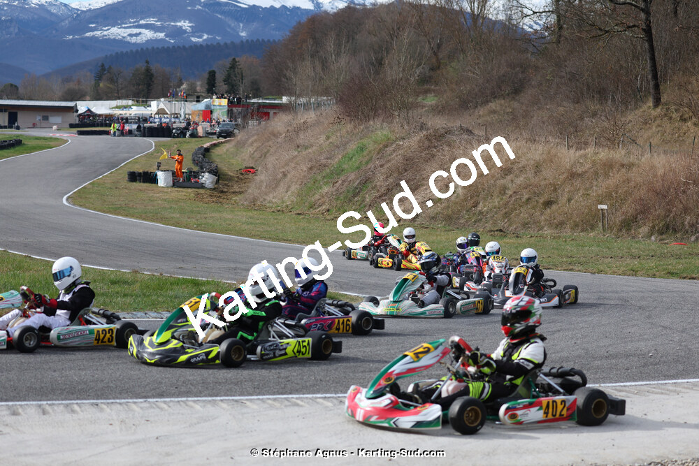 9 & 10/03/2024 : 1ère manche du Championnat du Sud au circuit d’Aigues-Vives (photos Stéphane Agnus) 2024 — karting