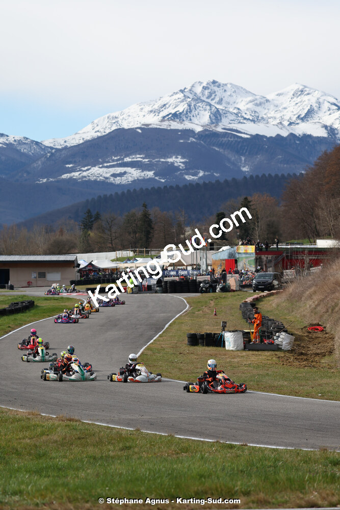 9 & 10/03/2024 : 1ère manche du Championnat du Sud au circuit d’Aigues-Vives (photos Stéphane Agnus) 2024 — karting