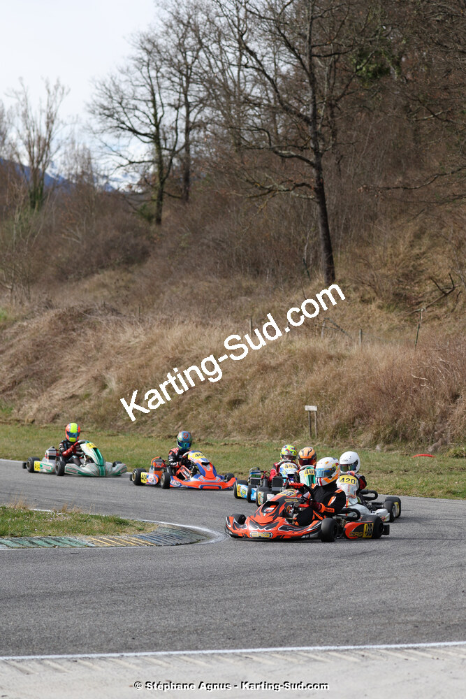 9 & 10/03/2024 : 1ère manche du Championnat du Sud au circuit d’Aigues-Vives (photos Stéphane Agnus) 2024 — karting