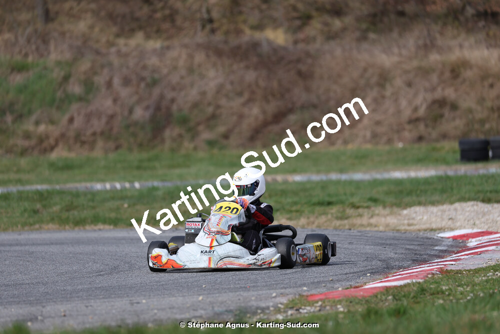 9 & 10/03/2024 : 1ère manche du Championnat du Sud au circuit d’Aigues-Vives (photos Stéphane Agnus) 2024 — karting