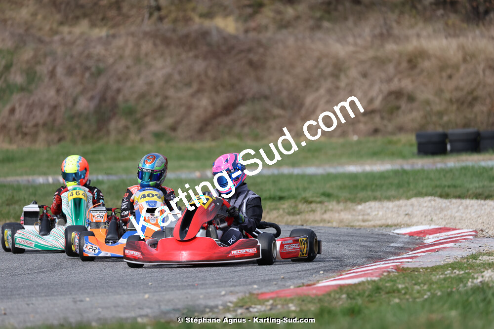 9 & 10/03/2024 : 1ère manche du Championnat du Sud au circuit d’Aigues-Vives (photos Stéphane Agnus) 2024 — karting