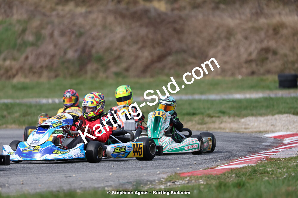 9 & 10/03/2024 : 1ère manche du Championnat du Sud au circuit d’Aigues-Vives (photos Stéphane Agnus) 2024 — karting