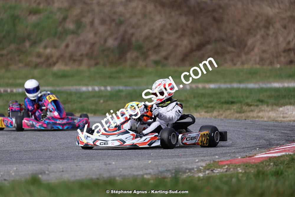 9 & 10/03/2024 : 1ère manche du Championnat du Sud au circuit d’Aigues-Vives (photos Stéphane Agnus) 2024 — karting
