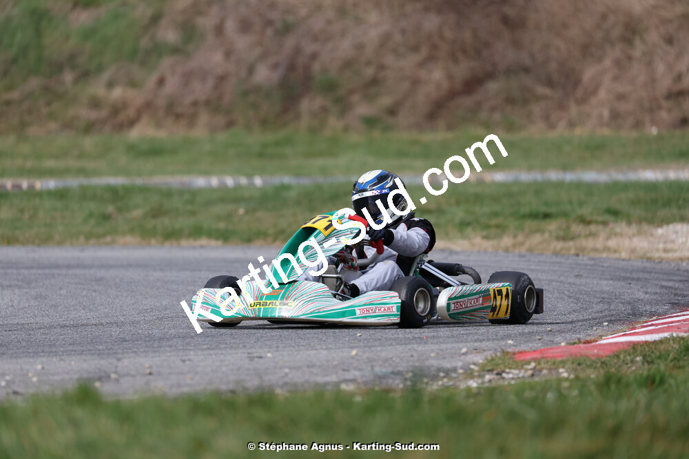 9 & 10/03/2024 : 1ère manche du Championnat du Sud au circuit d’Aigues-Vives (photos Stéphane Agnus) 2024 — karting