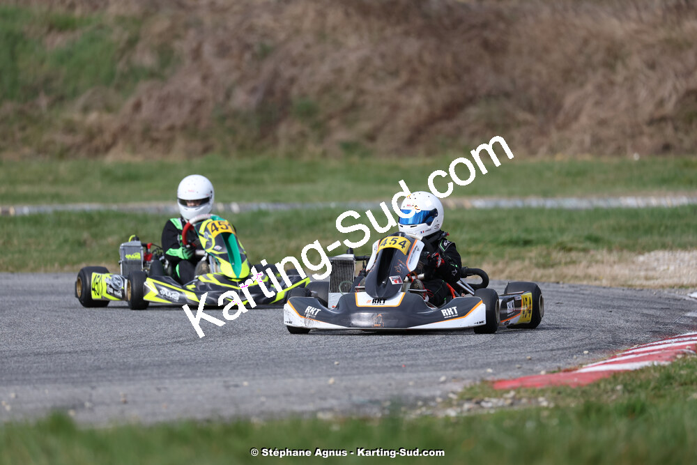 9 & 10/03/2024 : 1ère manche du Championnat du Sud au circuit d’Aigues-Vives (photos Stéphane Agnus) 2024 — karting