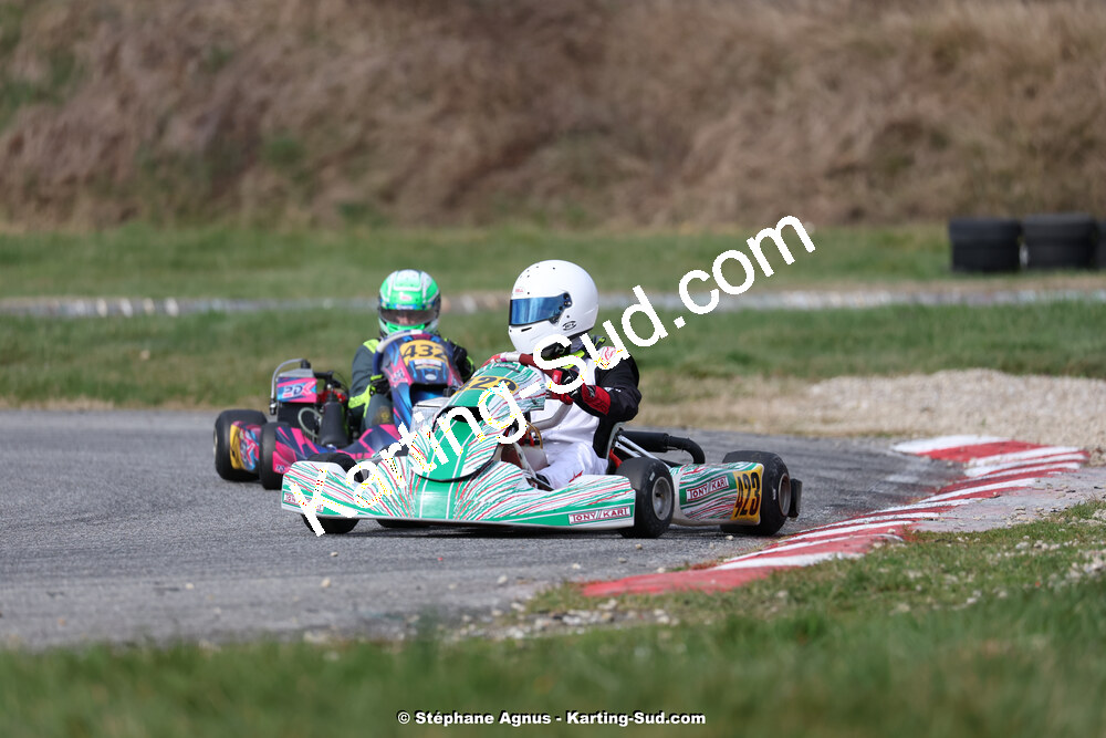 9 & 10/03/2024 : 1ère manche du Championnat du Sud au circuit d’Aigues-Vives (photos Stéphane Agnus) 2024 — karting