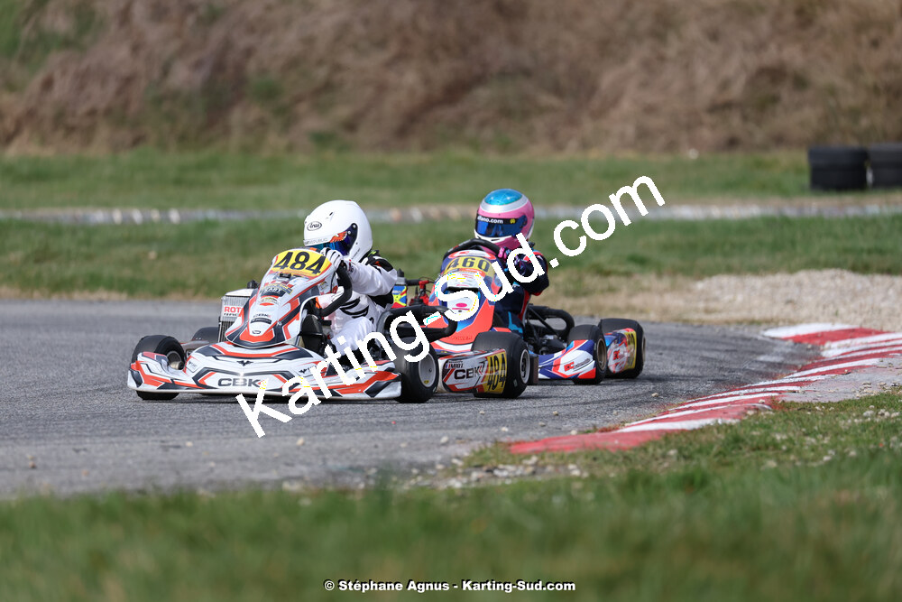 9 & 10/03/2024 : 1ère manche du Championnat du Sud au circuit d’Aigues-Vives (photos Stéphane Agnus) 2024 — karting
