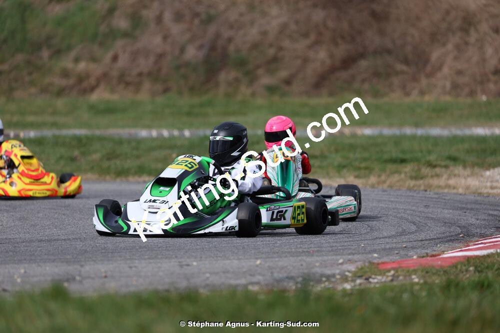 9 & 10/03/2024 : 1ère manche du Championnat du Sud au circuit d’Aigues-Vives (photos Stéphane Agnus) 2024 — karting