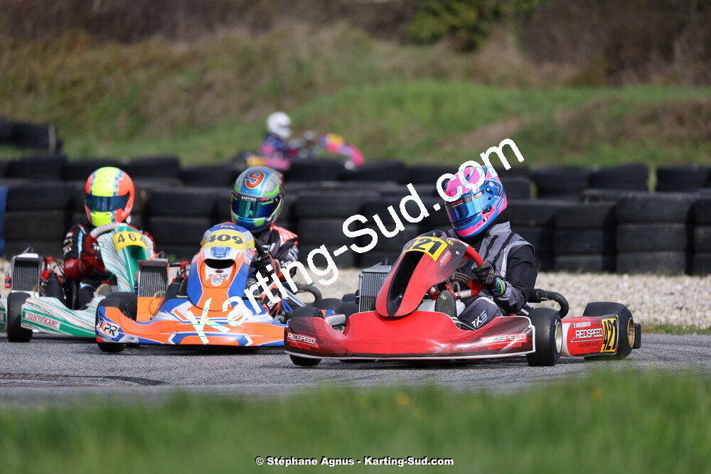 9 & 10/03/2024 : 1ère manche du Championnat du Sud au circuit d’Aigues-Vives (photos Stéphane Agnus) 2024 — karting