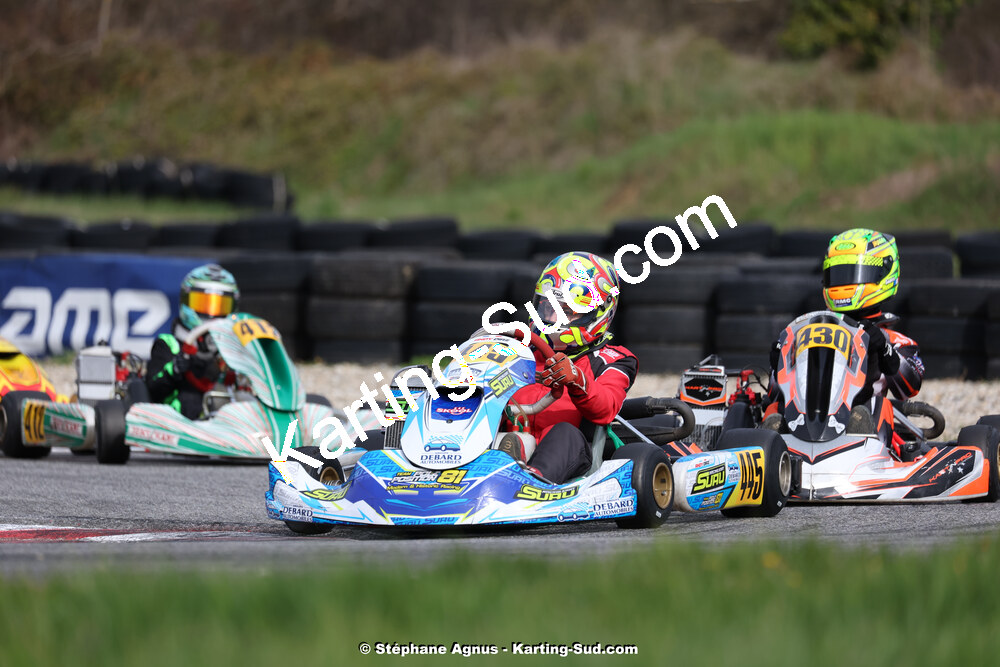 9 & 10/03/2024 : 1ère manche du Championnat du Sud au circuit d’Aigues-Vives (photos Stéphane Agnus) 2024 — karting