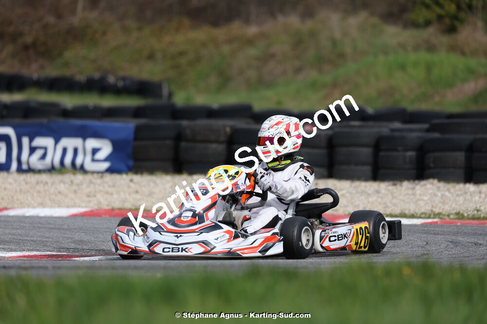 9 & 10/03/2024 : 1ère manche du Championnat du Sud au circuit d’Aigues-Vives (photos Stéphane Agnus) 2024 — karting