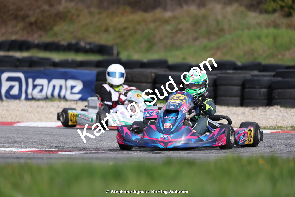 9 & 10/03/2024 : 1ère manche du Championnat du Sud au circuit d’Aigues-Vives (photos Stéphane Agnus) 2024 — karting