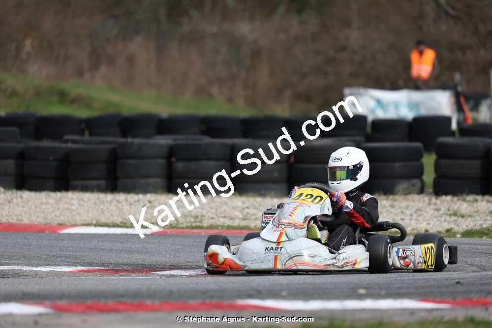 9 & 10/03/2024 : 1ère manche du Championnat du Sud au circuit d’Aigues-Vives (photos Stéphane Agnus) 2024 — karting