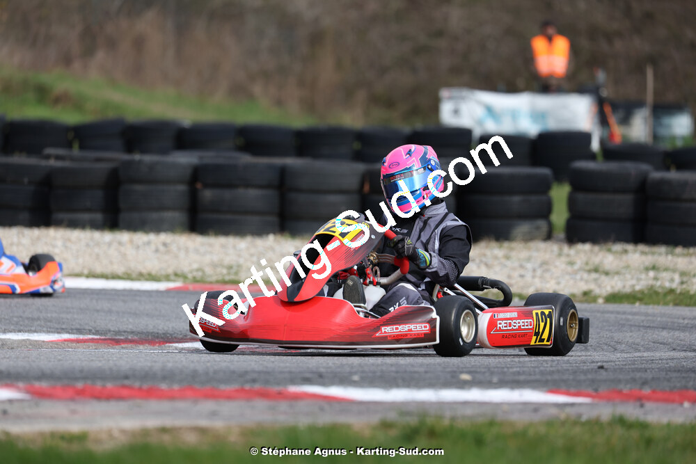 9 & 10/03/2024 : 1ère manche du Championnat du Sud au circuit d’Aigues-Vives (photos Stéphane Agnus) 2024 — karting