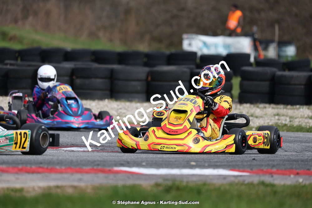 9 & 10/03/2024 : 1ère manche du Championnat du Sud au circuit d’Aigues-Vives (photos Stéphane Agnus) 2024 — karting