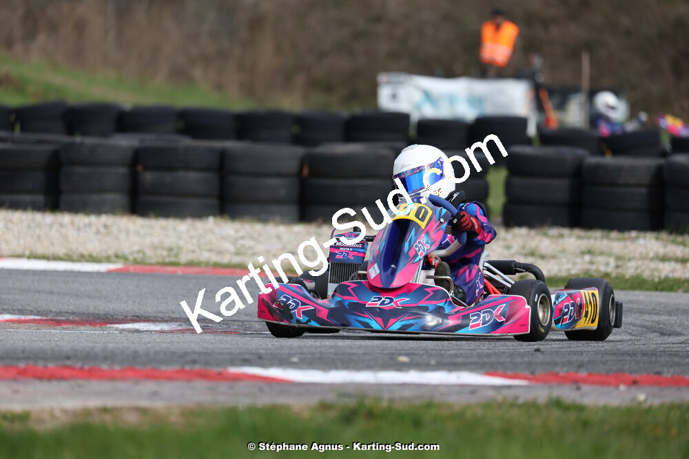 9 & 10/03/2024 : 1ère manche du Championnat du Sud au circuit d’Aigues-Vives (photos Stéphane Agnus) 2024 — karting