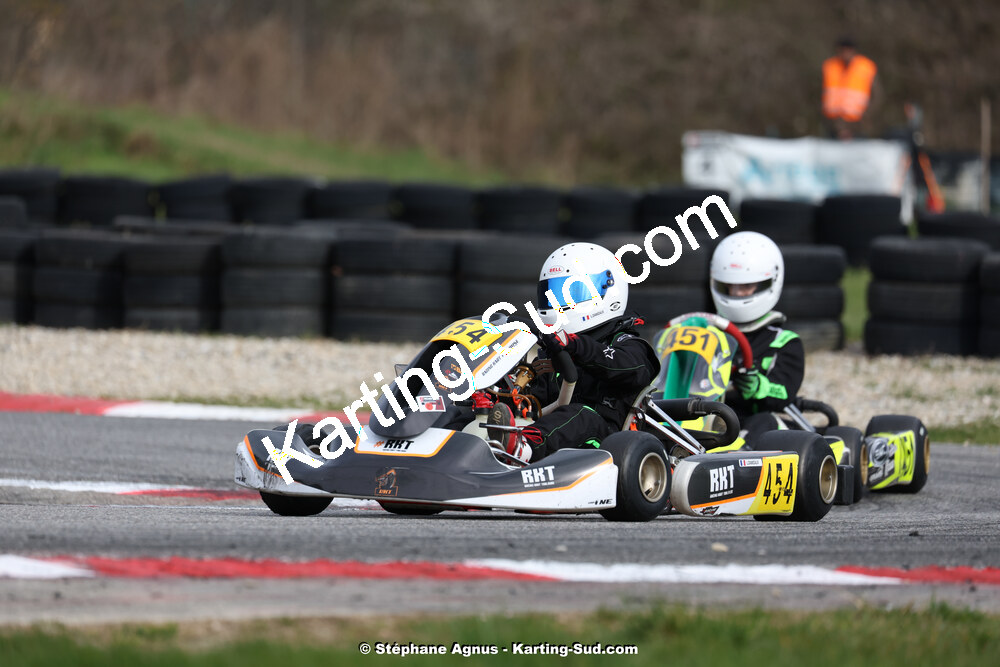 9 & 10/03/2024 : 1ère manche du Championnat du Sud au circuit d’Aigues-Vives (photos Stéphane Agnus) 2024 — karting