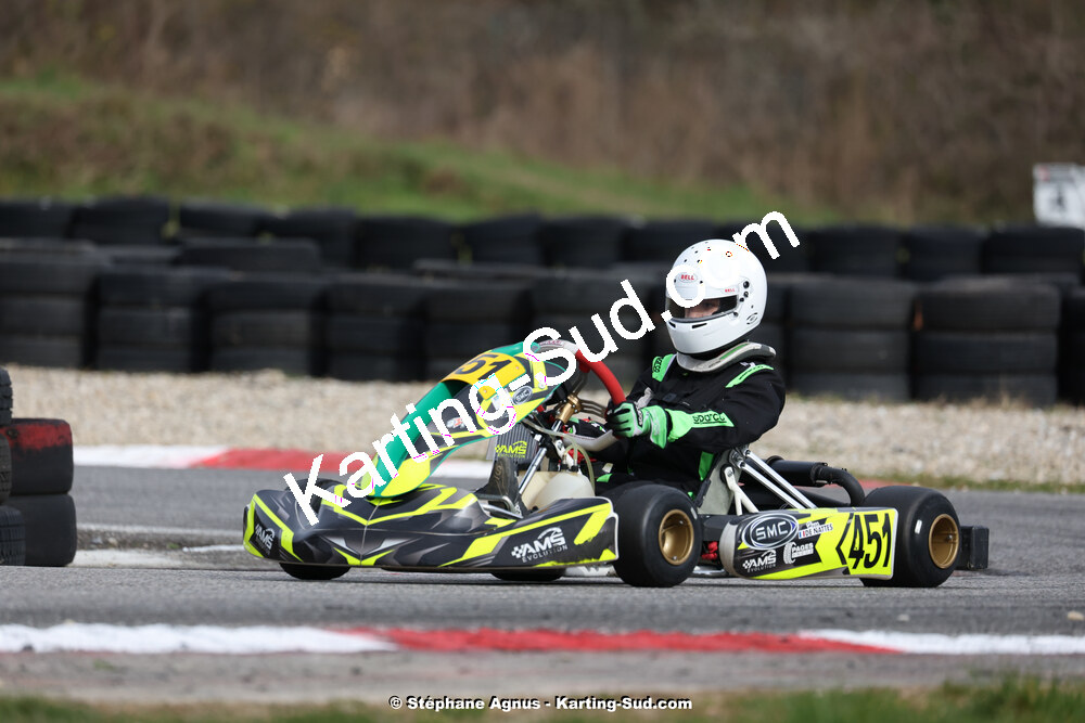 9 & 10/03/2024 : 1ère manche du Championnat du Sud au circuit d’Aigues-Vives (photos Stéphane Agnus) 2024 — karting