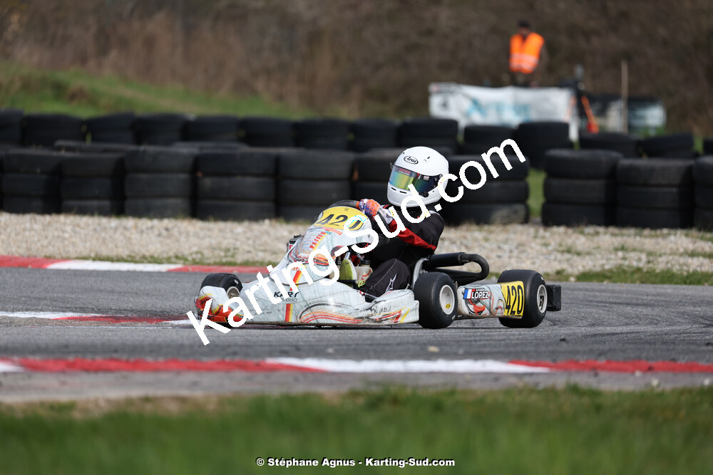 9 & 10/03/2024 : 1ère manche du Championnat du Sud au circuit d’Aigues-Vives (photos Stéphane Agnus) 2024 — karting