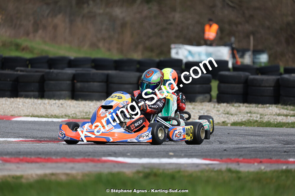 9 & 10/03/2024 : 1ère manche du Championnat du Sud au circuit d’Aigues-Vives (photos Stéphane Agnus) 2024 — karting