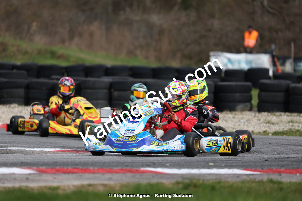 9 & 10/03/2024 : 1ère manche du Championnat du Sud au circuit d’Aigues-Vives (photos Stéphane Agnus) 2024 — karting