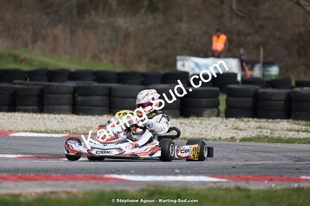 9 & 10/03/2024 : 1ère manche du Championnat du Sud au circuit d’Aigues-Vives (photos Stéphane Agnus) 2024 — karting