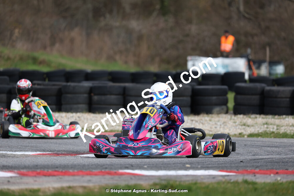 9 & 10/03/2024 : 1ère manche du Championnat du Sud au circuit d’Aigues-Vives (photos Stéphane Agnus) 2024 — karting