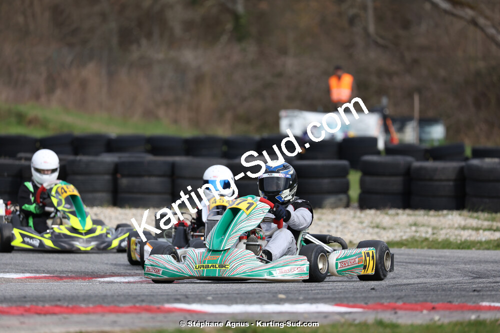 9 & 10/03/2024 : 1ère manche du Championnat du Sud au circuit d’Aigues-Vives (photos Stéphane Agnus) 2024 — karting